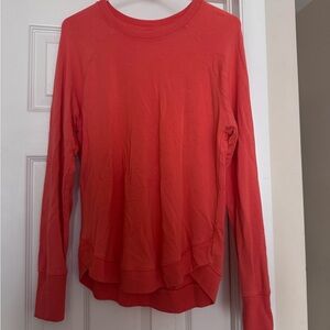 Athleta Orange Sweatshirt